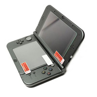 Top szkło hartowane ochrona ekranu LCD + dół PET jasne pełna ochrona telefonu folia ochronna dla konsoli Nintendo nowy 3DS XL/LL 3dsxl/3DSLL 1